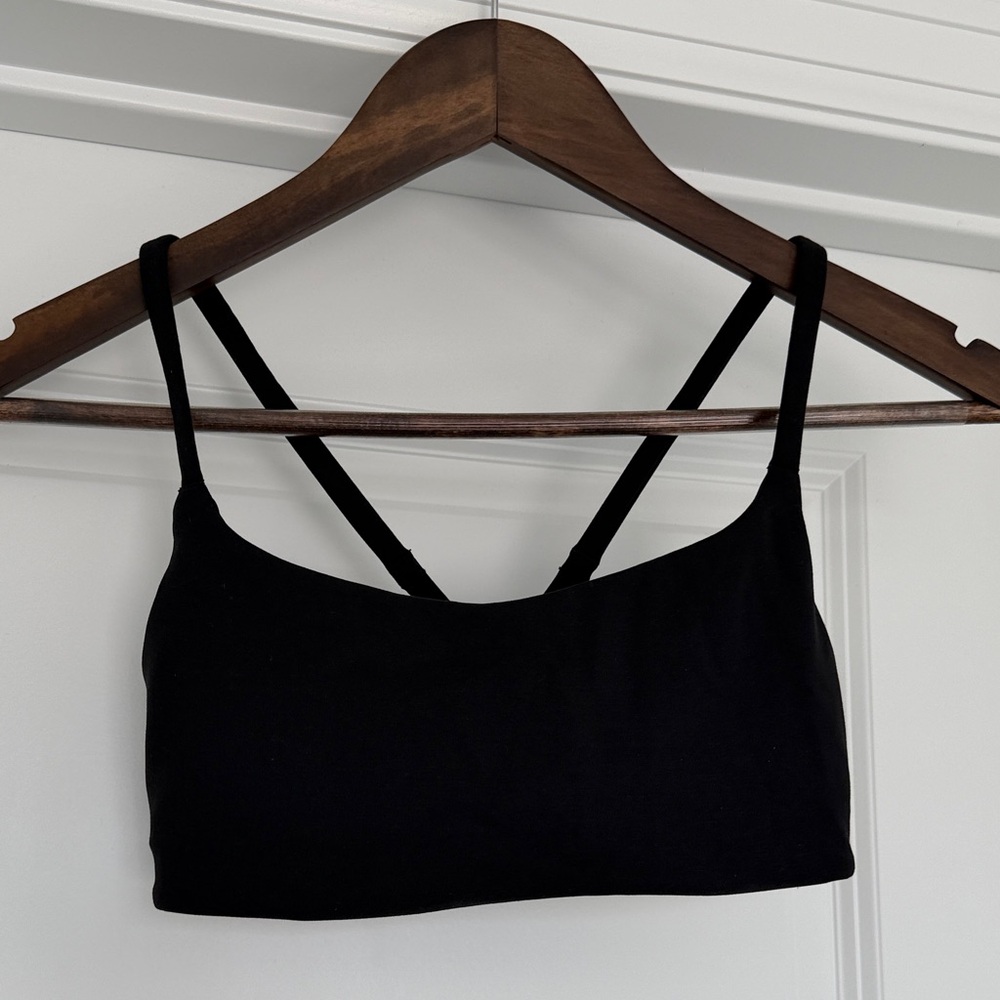 Lululemon Black Razorback Sports Bra